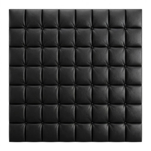 Classic Tufted Button Wall Panels – Elegant Soft Bedroom Decor