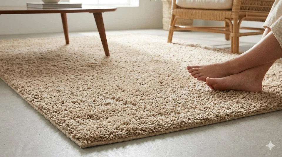 Sand Morzine Contemporary Rug 160x230cm, Livingroom Bedroom Asiatic RRP310
