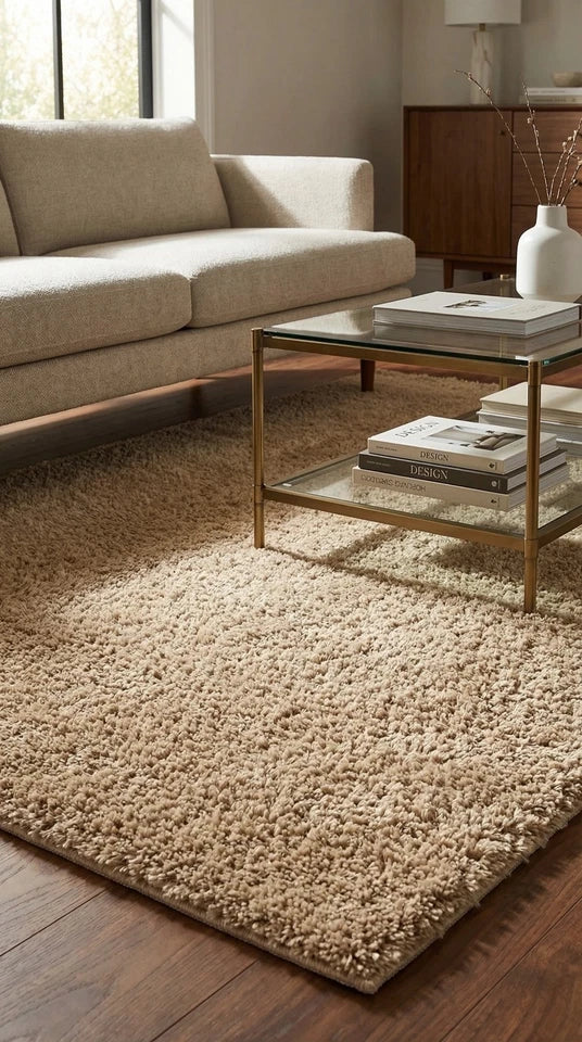 Sand Morzine Contemporary Rug 160x230cm, Livingroom Bedroom Asiatic RRP310