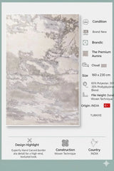 Cloud Aurora AU02 contemporary Rug 160x230cm, Livingroom Bedroom Asiatic RRP310