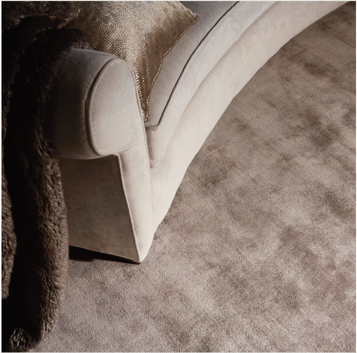 Taupe Chrome Rug 170x240cm,M&S Katherine Carnaby Living Room By Asiatic