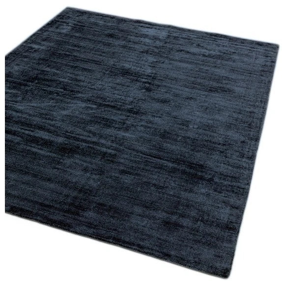 Navy Blade contemporary Rug 160x230cm M&S Living Room Bedroom Asiatic