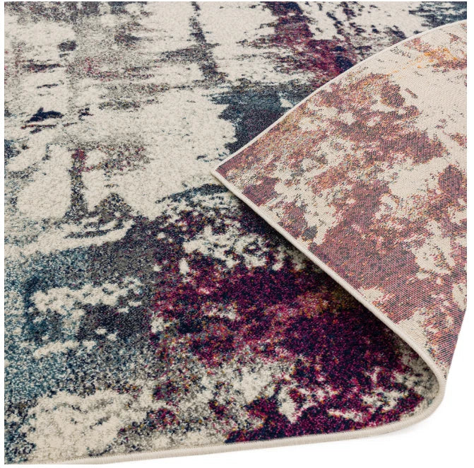 Navy Nova NV23 Contemporary Rug 160x230cm, Livingroom Bedroom Asiatic RRP310