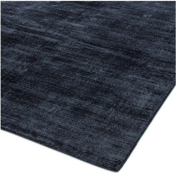 Navy Blade contemporary Rug 160x230cm M&S Living Room Bedroom Asiatic