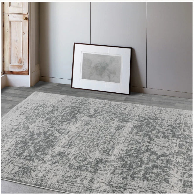 Grey Nova NV10 Contemporary Rug 160x230cm, Livingroom Bedroom Asiatic RRP310