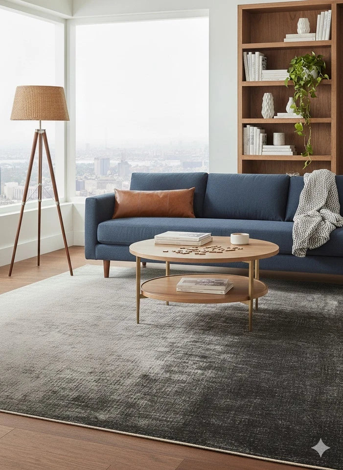 Grey Mateo Rug Contemporary 160x230cm,Premium Livingroom Bedroom Asiatic