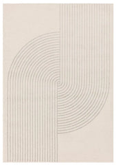 Cream Muse MU16 Contemporary Rug 200x290cm, Living Room Bedroom Asiatic RRP570
